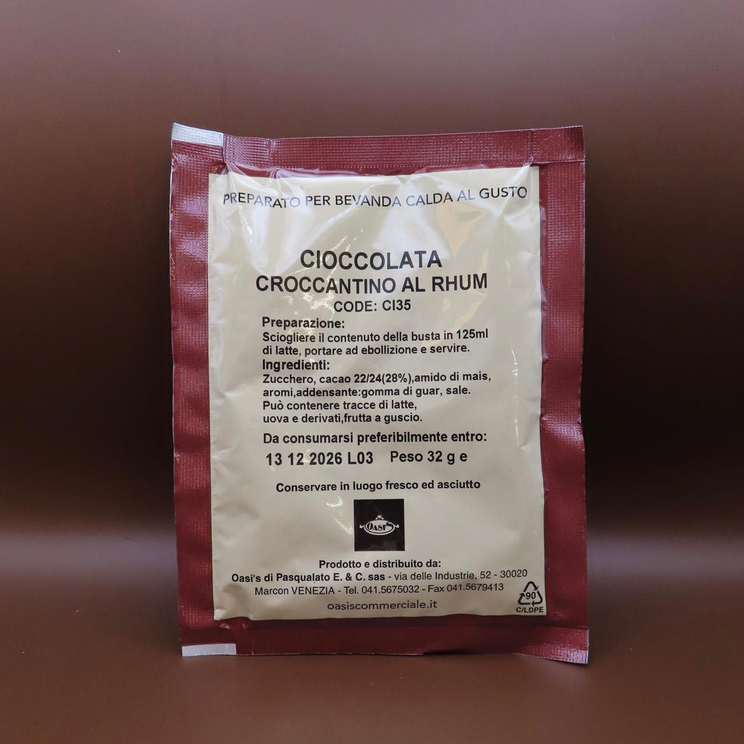 Cioccolata Croccantino al rhum